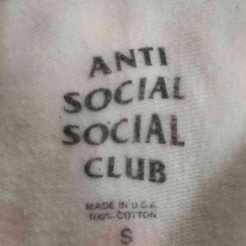 アンチソーシャルソーシャルクラブ ANTI SOCIAL SOCIAL CLUB 両面プリント カラフルロゴ ジップアップパーカー メンズ import:S